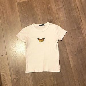 Brandy Melville Butterfly Top